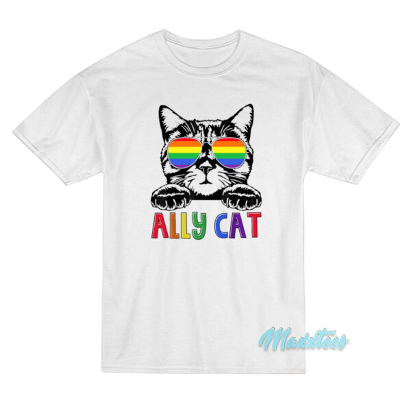 Pride Ally Cat T-Shirt