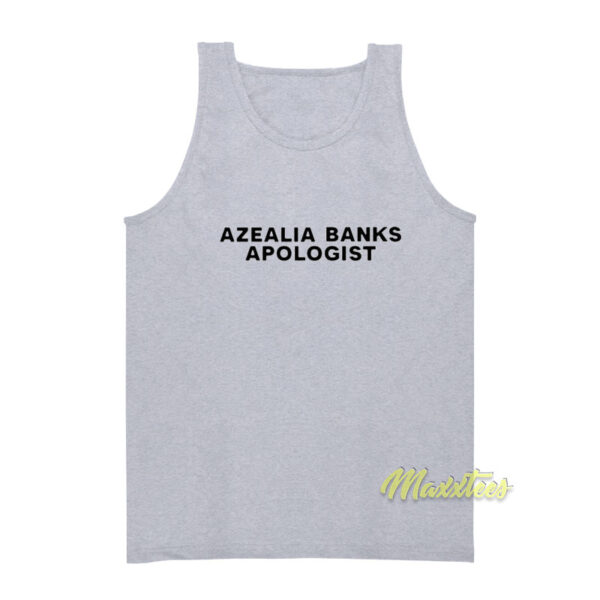 Azealia Banks Apologist Tank Top