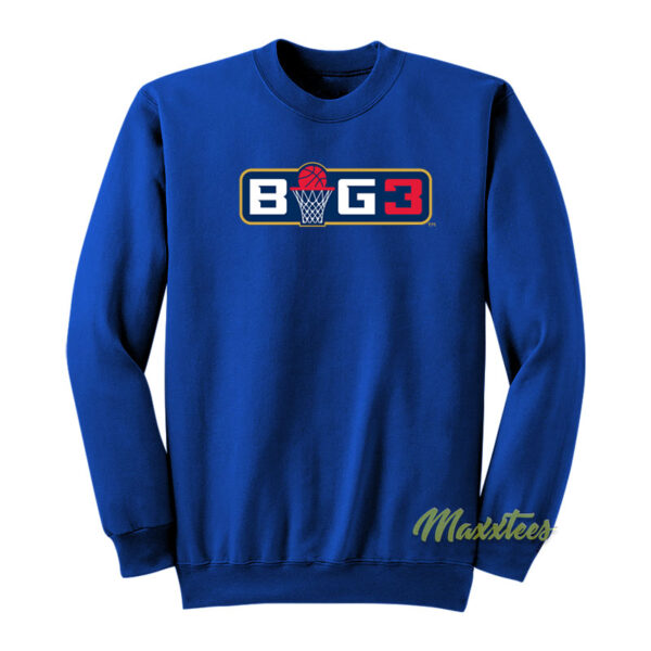 Big 3 Basketball Ice Cube Sweatshirt