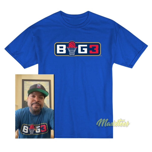Big 3 Basketball Ice Cube T-Shirt