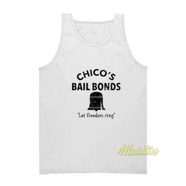 Chico's Bail Bonds Let Freedom Ring Tank Top