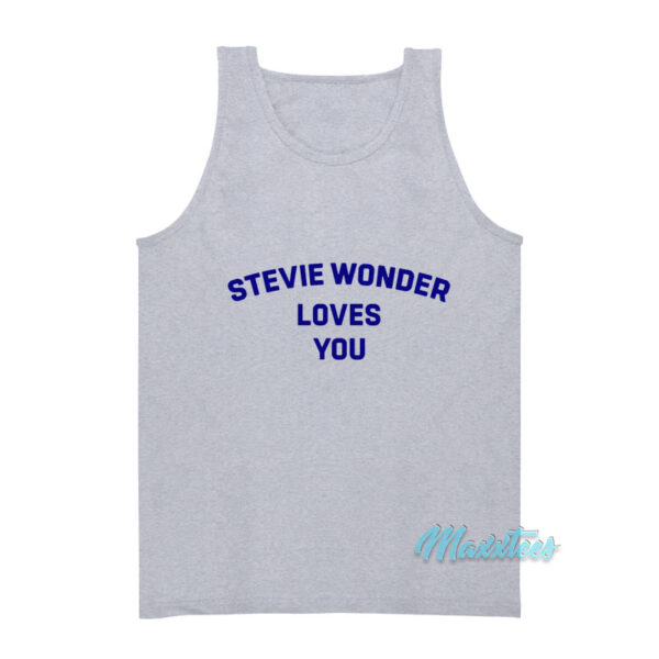 Diahann Carroll Stevie Wonder Loves You Tank Top