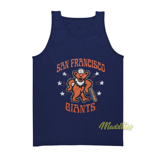 MLB x Grateful Dead San Francisco Giant Bear Tank Top