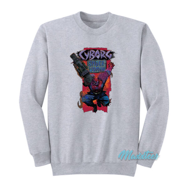 Marvel Legends Cyborg Spider-Woman Sweatshirt