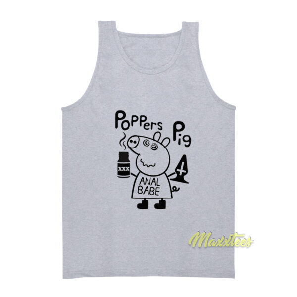 Poppers Pig Anal Babe Tank Top