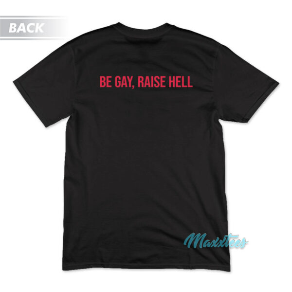 Pride Month Demon Be Gay Raise Hell T-Shirt