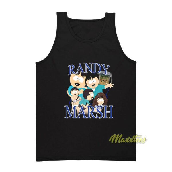 Randy Marsh South Park Tegridy Weed Tank Top