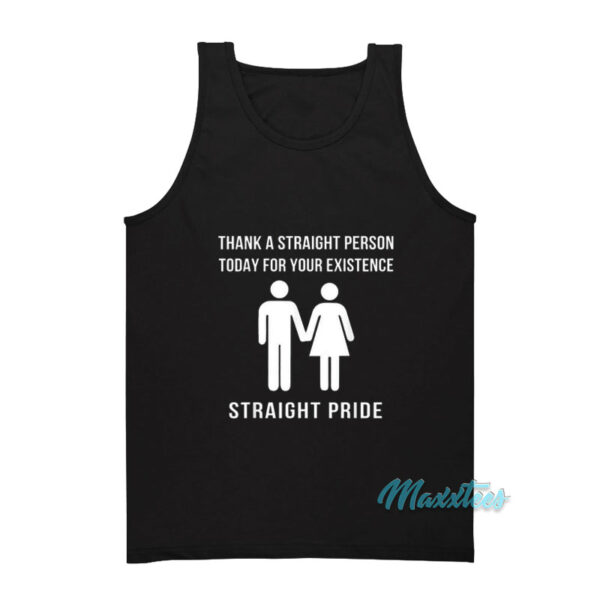 Thank A Straight Person Straight Pride Tank Top