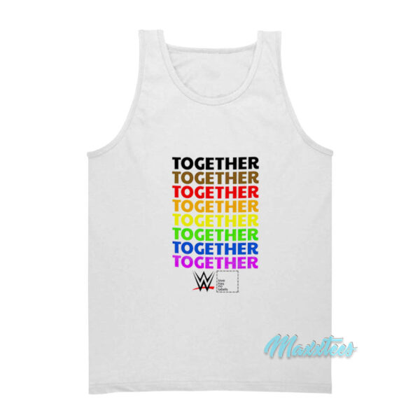 Together Pride Love Has No Labels Tank Top