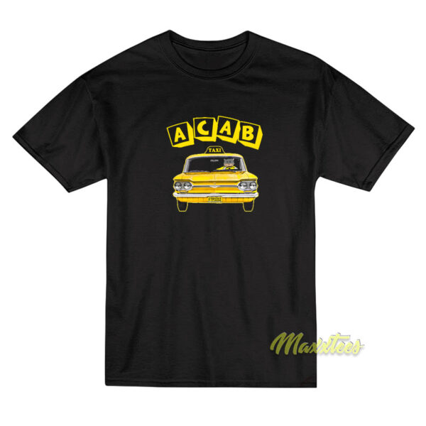 ACAB Taxi Cat T-Shirt