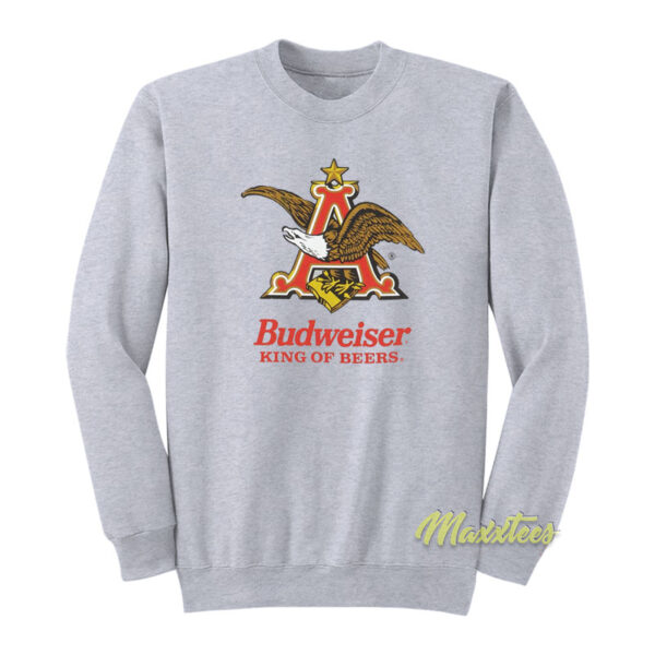 Budweiser King Of Beers Sweatshirt