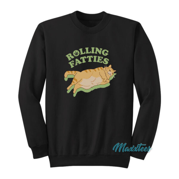 Rolling Fatties Cat Weed Sweatshirt