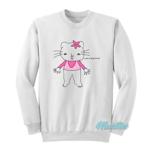 Hello Kitty I Am So Depressed Sweatshirt
