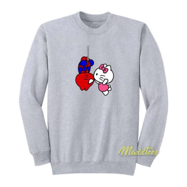 Hello Kitty Spiderman Sweatshirt