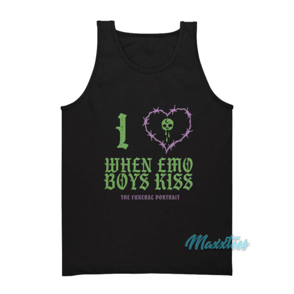 I Love When Emo Boys Kiss Tank Top