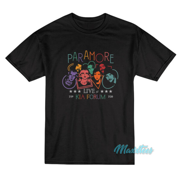 Paramore Live At Kia Forum T-Shirt