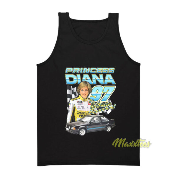 Princes Diana 97 Racing Tank Top