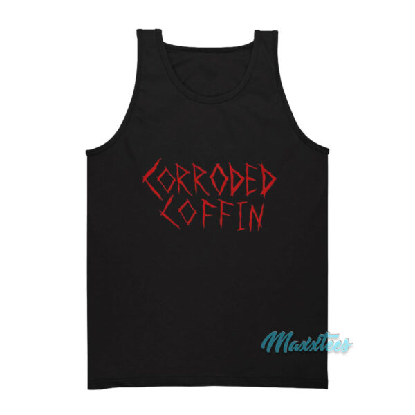 Stranger Things Corroded Coffin Tank Top