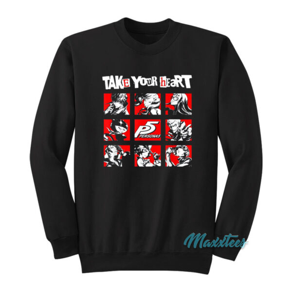 Take Your Heart Persona 5 Character Sweatshirt
