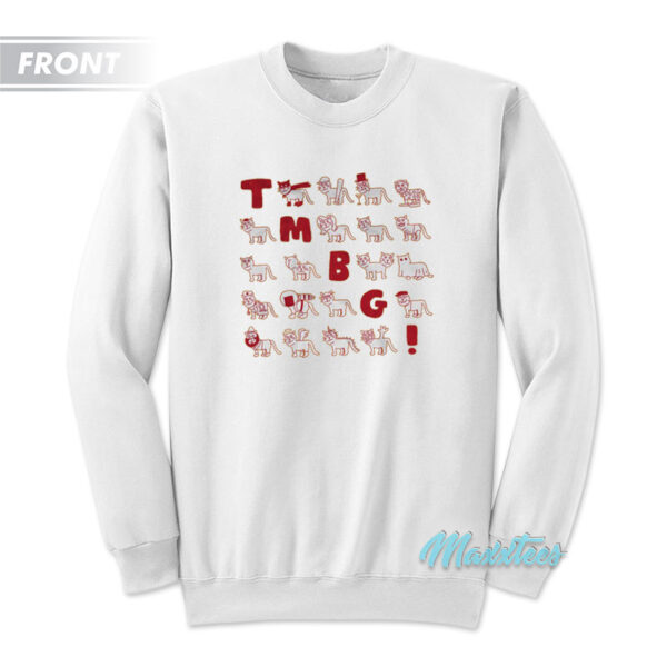 They Might Be Giants TMBG Cats Sweatshirt