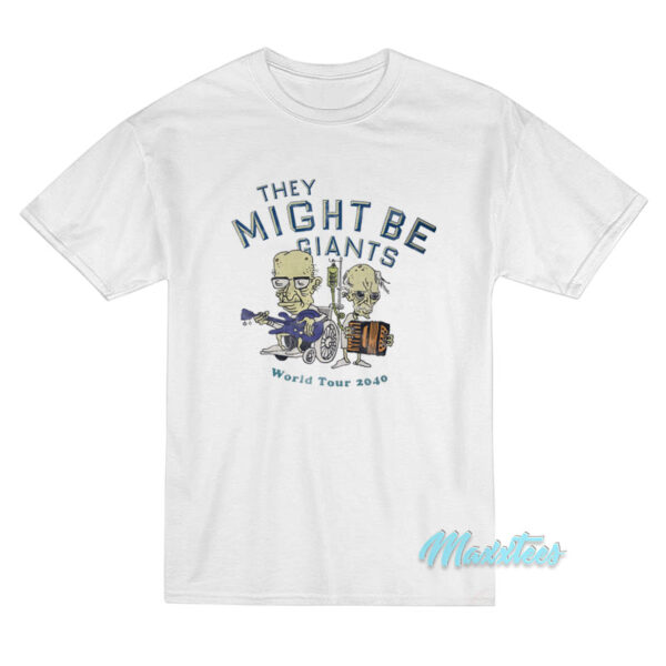 They Might Be Giants World Tour 2040 T-Shirt