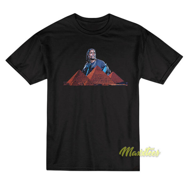 Travis Scott Pyramids Concert T-Shirt