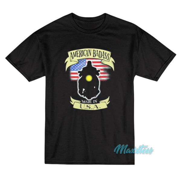Undertaker American Badass USA T-Shirt