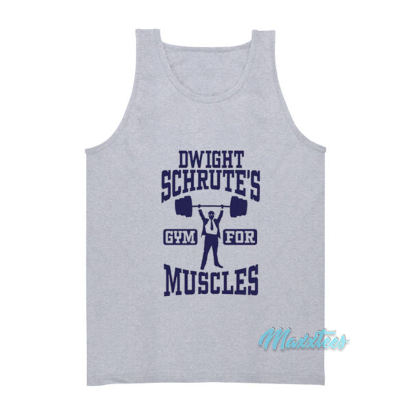 Dwight Schrute Gym For Muscles Tank Top