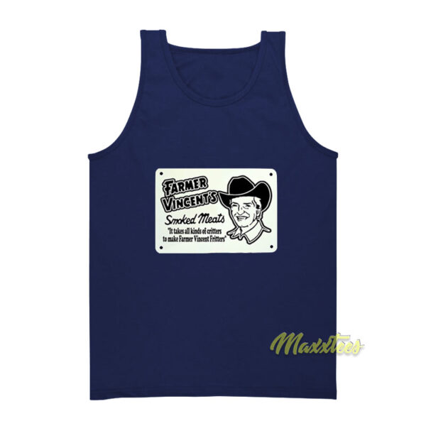 Farmer Vincent's Smoked Meats Tank Top