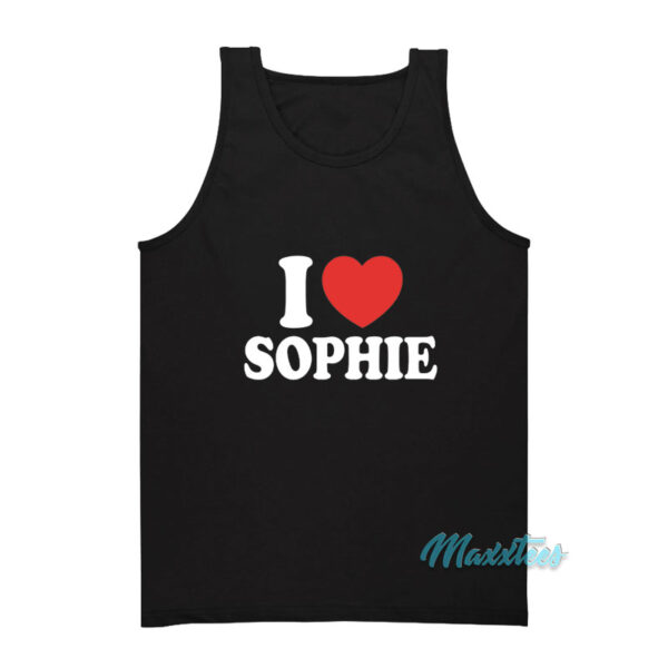 I Love Sophie Tank Top