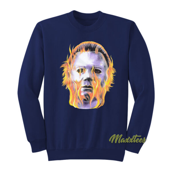 Michael Myers Flames Sweatshirt