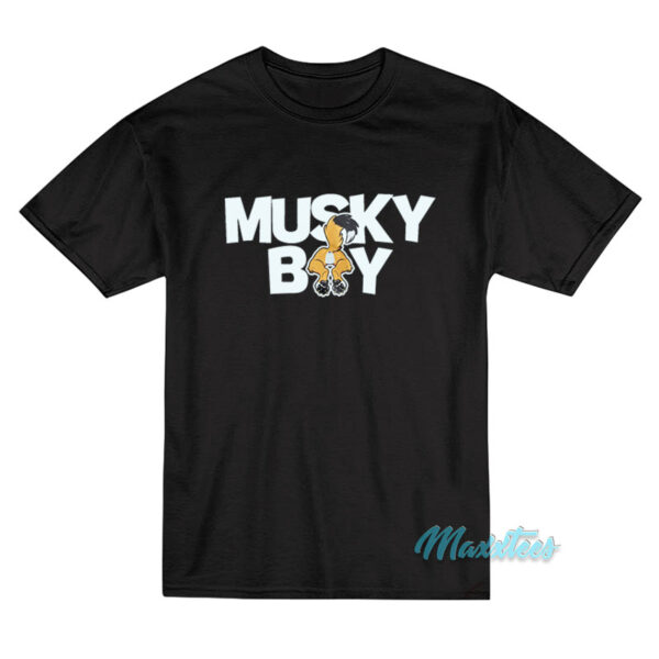 Musky Boy Gab Shiba T-Shirt