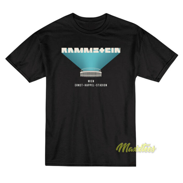 Rammstein Wien Happel Stadion T-Shirt