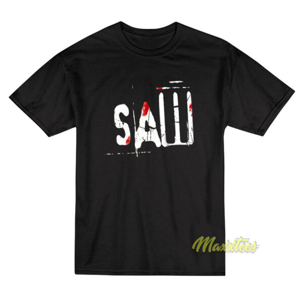 SAW Horror Logo T-Shirt