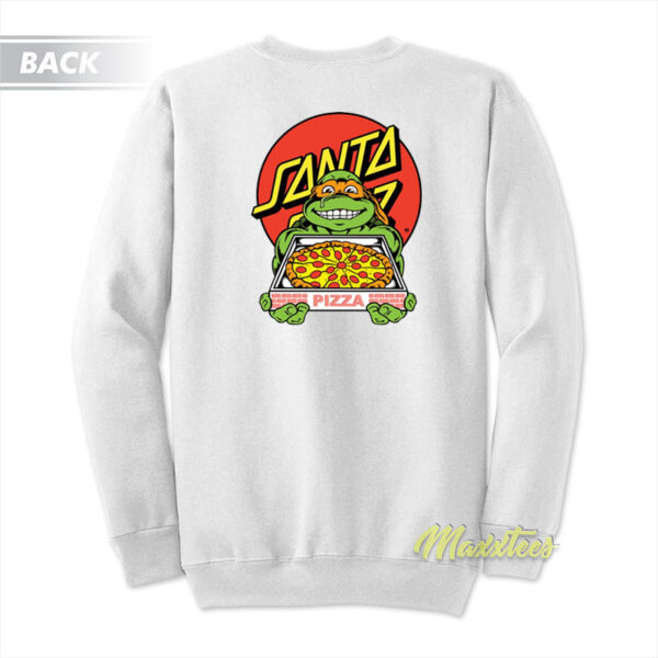 Santa Cruz x Ninja Turtles Pizza Sweatshirt