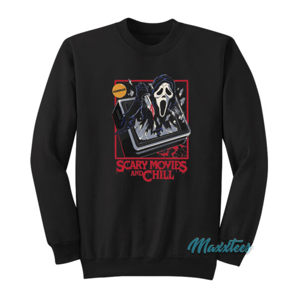 Scary Movies And Chill Sweatshirt