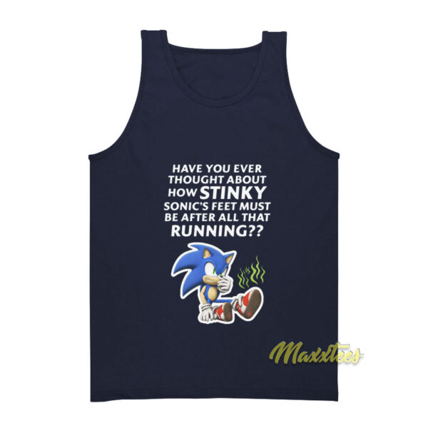 Sonic's Stinky Feet Tank Top