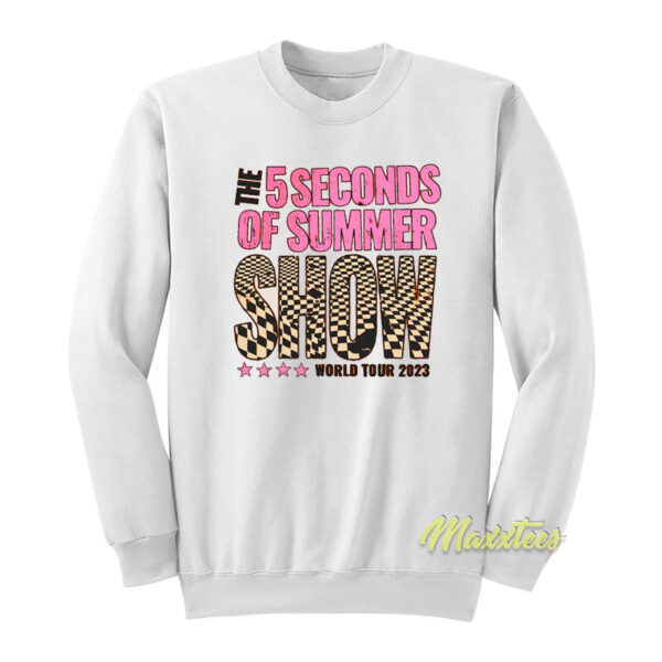 The 5 Second Of Summer Show World Tour 2023 Sweatshirt