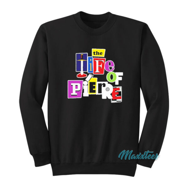 The Life Of Pi'erre Black Mag Sweatshirt