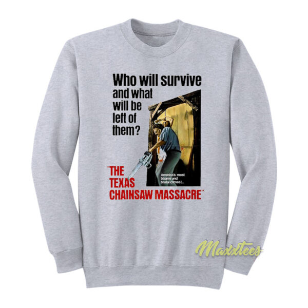 The Texas Chain Saw Massacre 1974 Sweatshirt