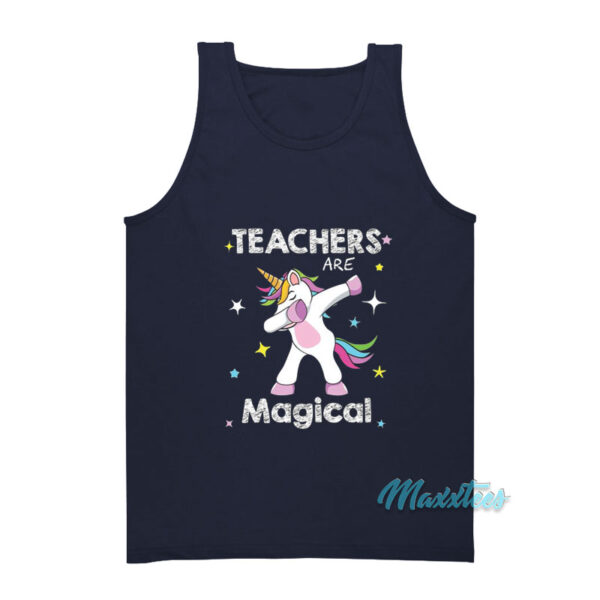 Unicorn Teacher Are Magical Tank Top
