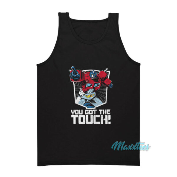 Transformers You've Got The Touch Tank Top