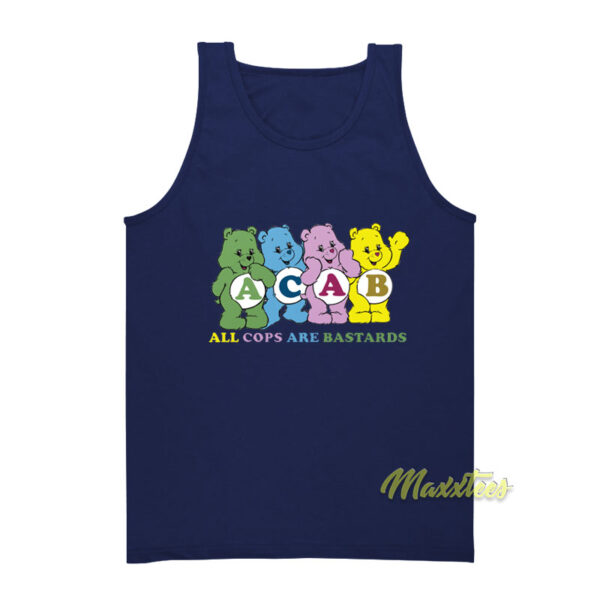 ACAB All Cops Are Bastards Bears Tank Top