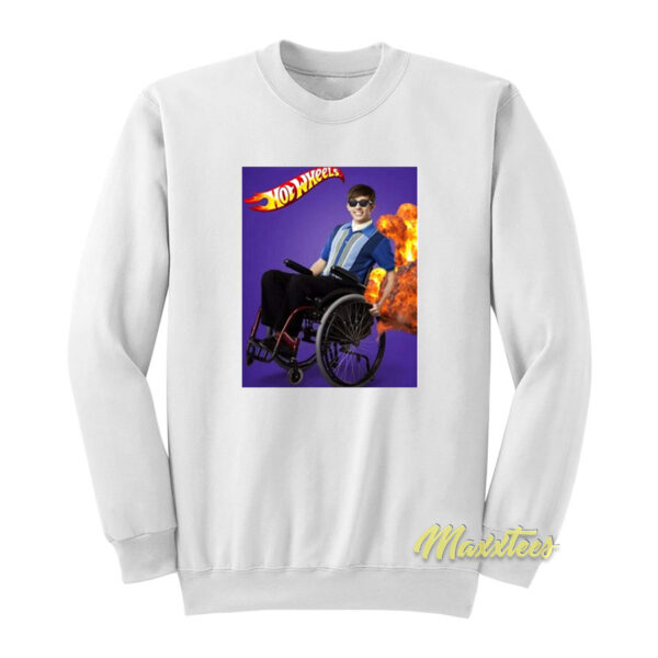 Artie Abrams in Glee Hot Wheels Sweatshirt