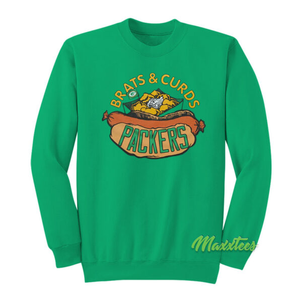 Brats and Curds Packers Sweatshirt