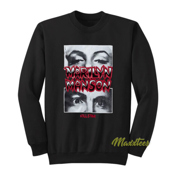 Charles Manson Marilyn Manson Sweatshirt