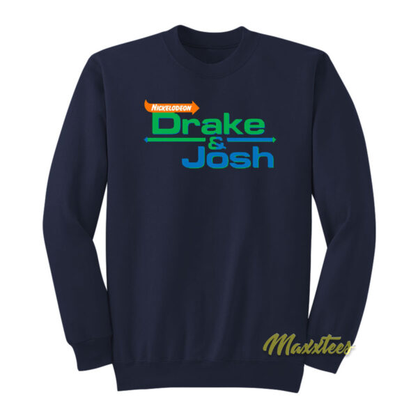 Drake and Josh Nickelodeon Logo Sweatshirt