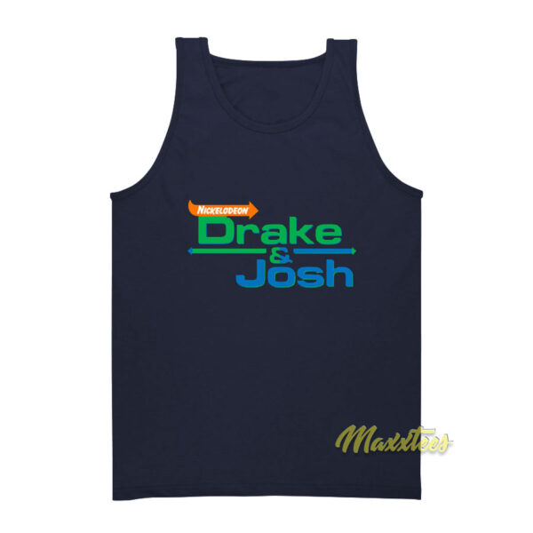Drake and Josh Nickelodeon Logo Tank Top