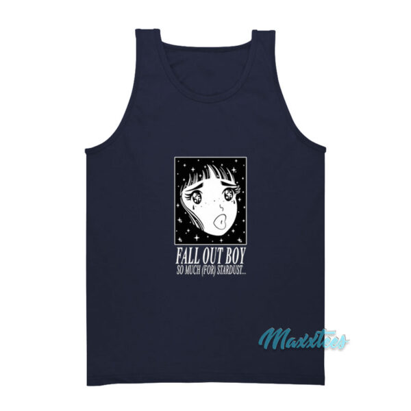 Fall Out Boy Anime So Much For Stardust Tank Top