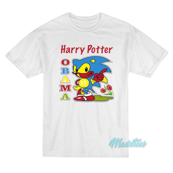 Harry Potter Obama Sonic T-Shirt